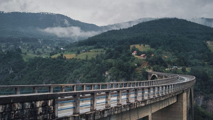 Tara Bridge Montenegro - Zipline Adventure Above the Canyon