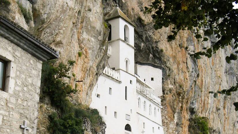 The Upper Monastery – the Resting Place of St. Basil of Ostrog