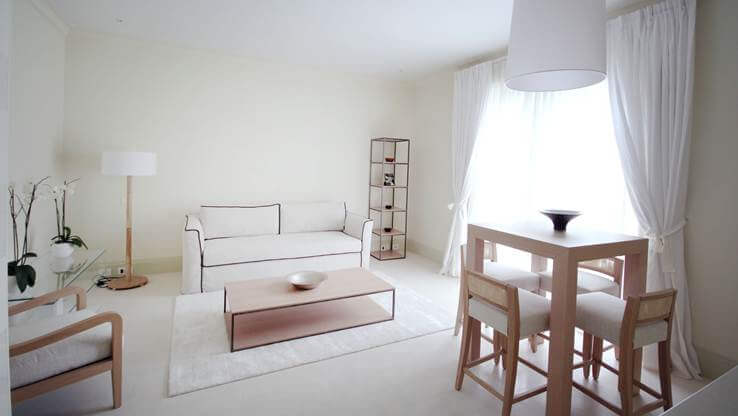 Luxury interior design concept is more about experience